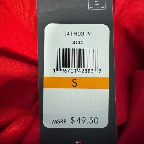 NWT Tommy Hilfiger Blouse Sleeved Tee (Small) - Picture 4 of 5